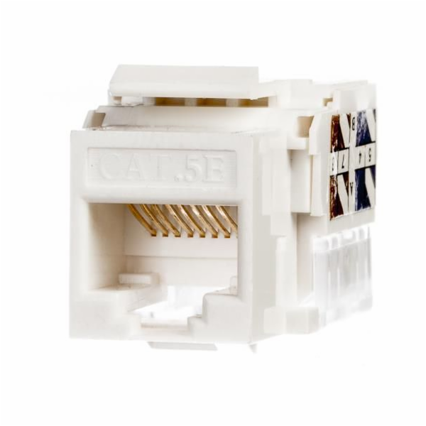 NETRACK 105-02 Keystone Jack RJ45 UTP cat. 5e with clamp ...