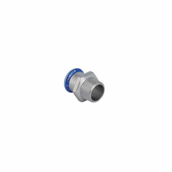 GEBERIT MAPRESS AG d 15 mm x 1/2" Kovový adaptér