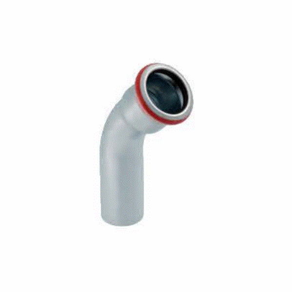 Geberit 45° C-STAHL 28mm Kovová odpadní trubka