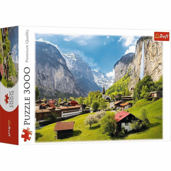 Trefl Puzzle 3000el Lauterbrunnen, Švýcarsko 33076 Trefl p4