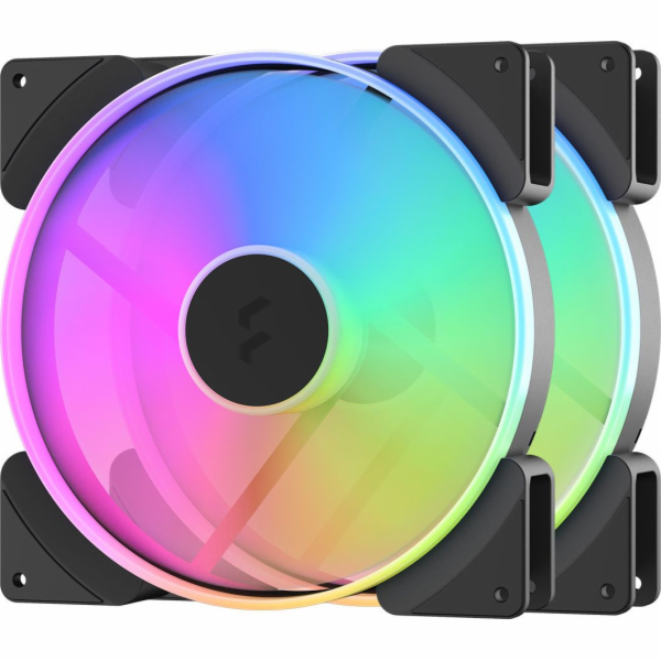 Fractal Design Prisma AL-18 ARGB PWM 2-Pack FD-FAN-PRI-AL...