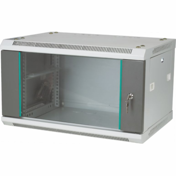 Alantec závěsná 19 4U skříň (SW-4U-600-450-N-DSJ-OP-RP-BS)