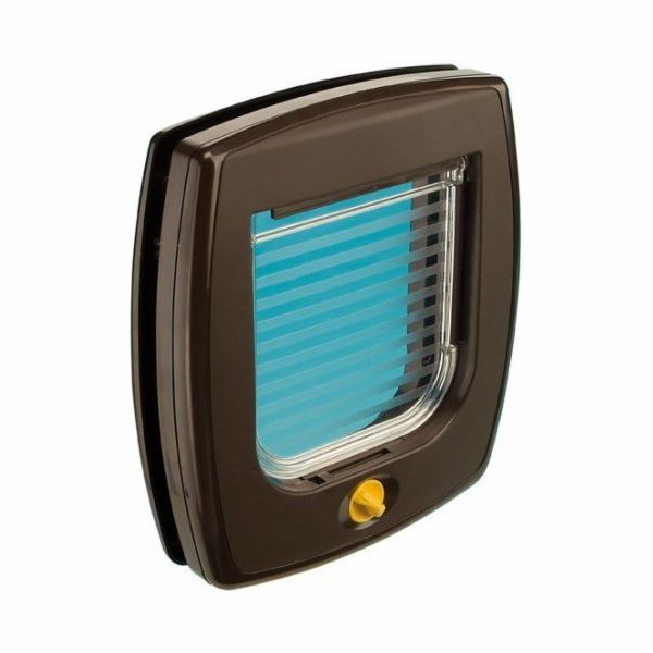 Dvířka pro domácí mazlíčky FERPLAST Swing 3, černá