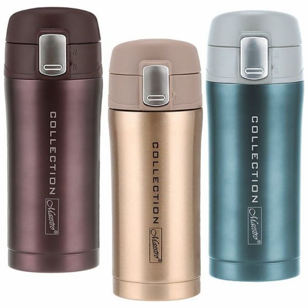 Maestro MR-1641-32-BROWN 320 ml thermal mug brown