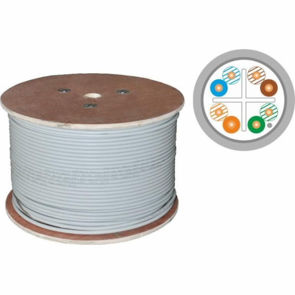 Alantec KIF6LSOH500D networking cable Grey 500 m Cat6 F/U...