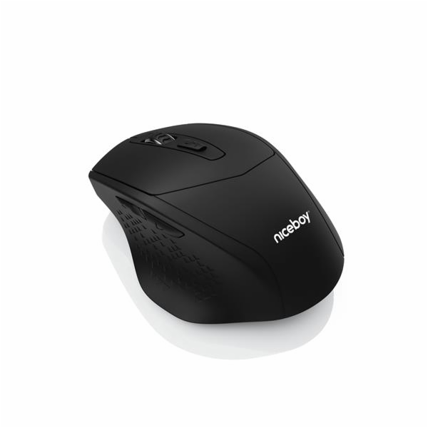 Myš Niceboy OFFICE M10 Ergonomic bezdrátová, černá