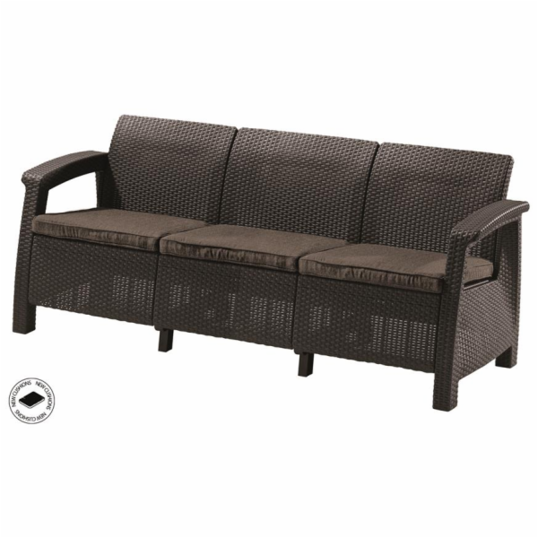 Keter Corfu Love Seat Max 17/428 souprava zahradního nábytku