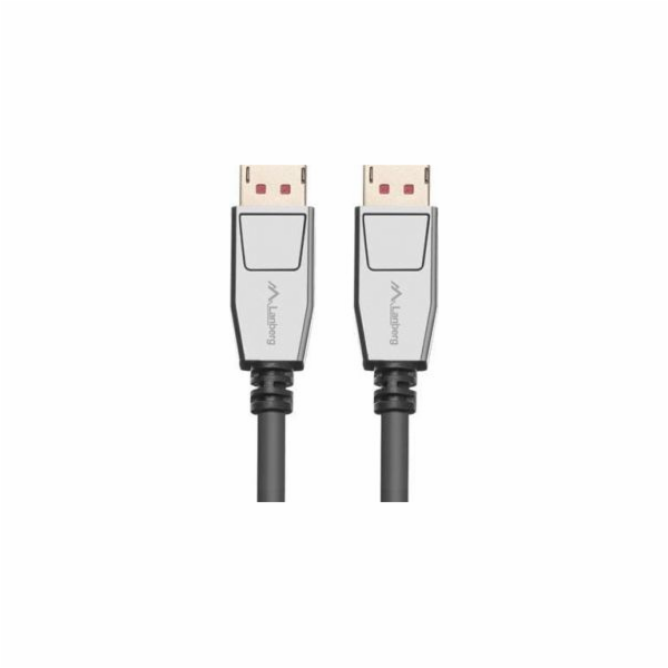 Kabel DISPLAYPORT M / M 20 PIN V1.4 1M 8K černý