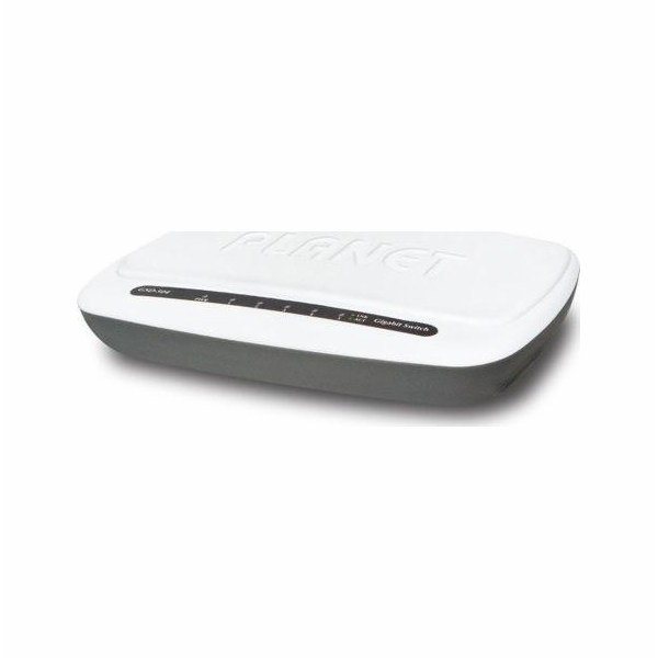 Planet GSD-504 switch 10/100/1000 (5x1000Base-T), EuP, 80...