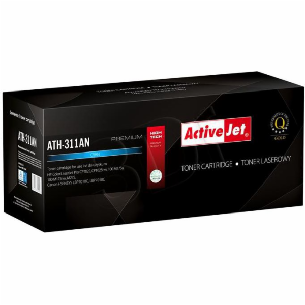 Activejet ATH-311AN toner for HP printer; HP 126A CE311A ...
