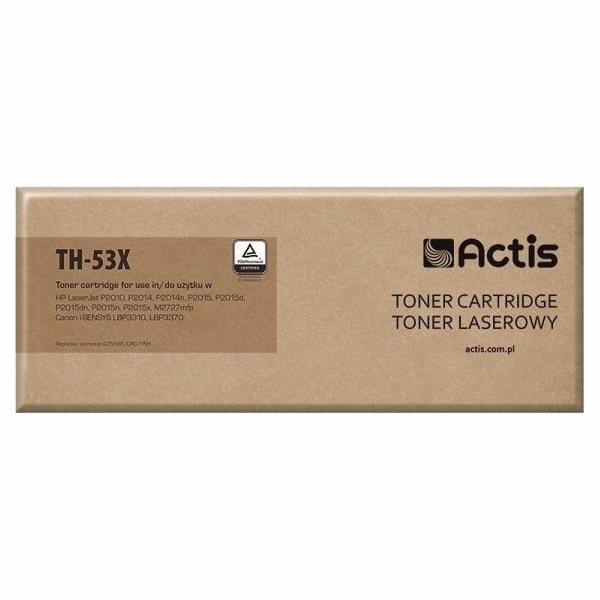 Actis Tonerová kazeta TH-53X (náhrada za HP 53X Q7553X, C...