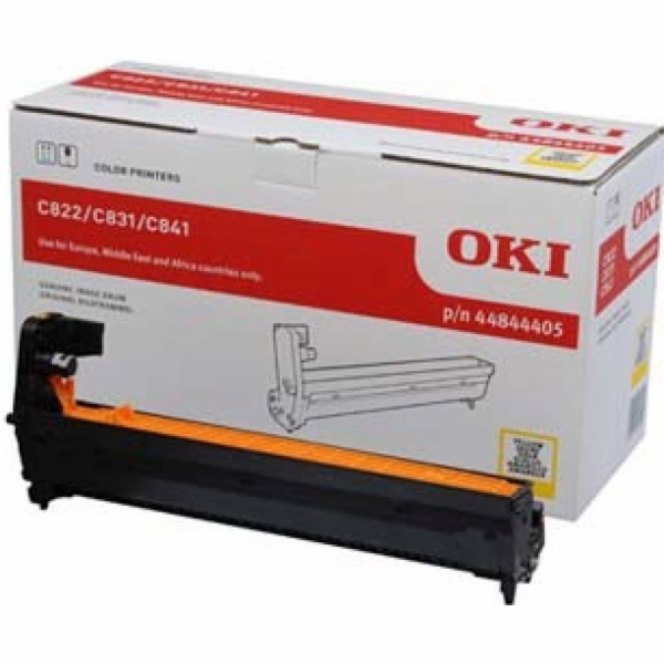 OKI ŽLUTÝ OBRAZ. VÁLEC DO C822/831/841 - 44844405