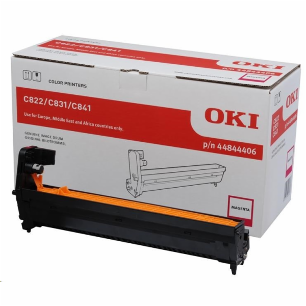 OKI MAGENTA OBRAZ. VÁLEC DO C822/831/841- 44844406