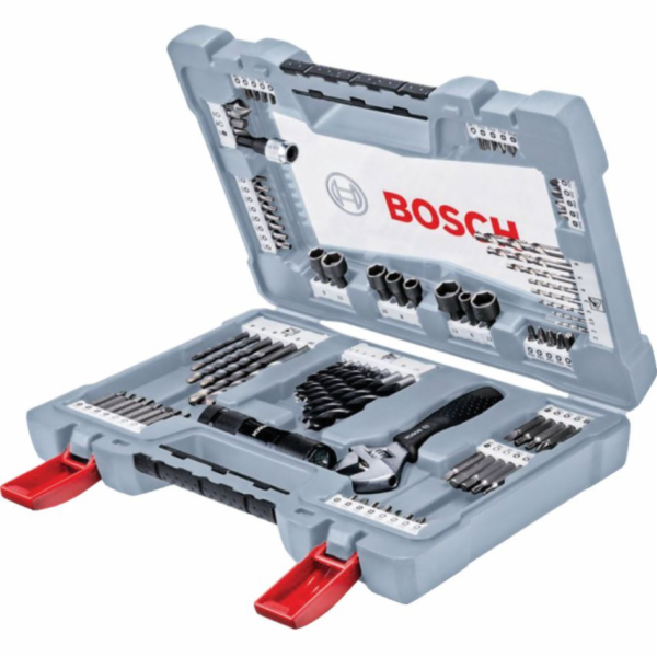 Bosch 91dílná sada vrtacích a šroubovacích bitů Premium X...