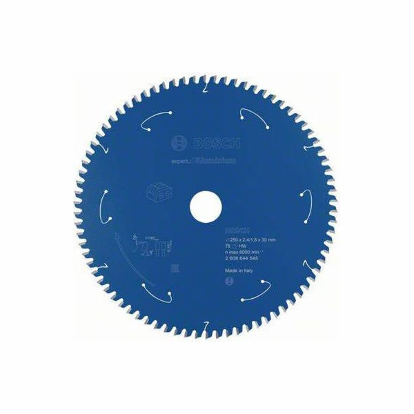 Pilový kotouč Bosch Expert na hliník, O 250mm, 78T