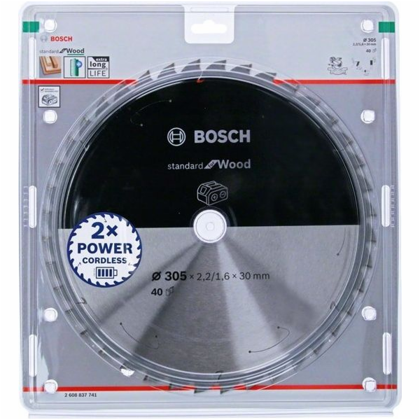 Pilový kotouč Bosch Standard for Wood, O 305mm, 40T