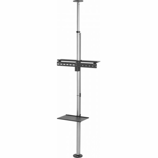 Telescopic TV holder  ceiling and floor with shelf Maclea...
