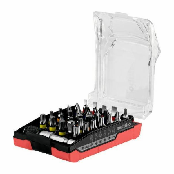 Metabo Box s bity pro aku nářadí 32 kusů