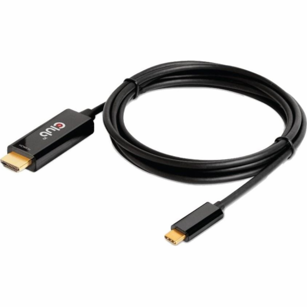 Club3D aktivní kabel HDMI na USB-C, 4K60Hz, 1.8m, M/M