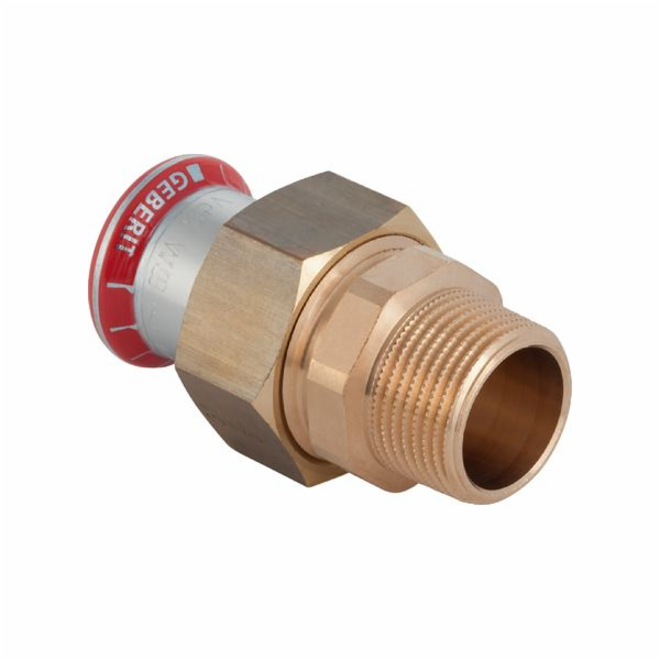 Geberit C-Steel GZ 18mm Měděný adaptér
