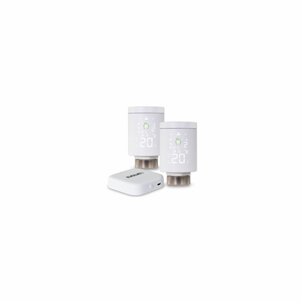 EVOLVEO Heat M30 Starter Pack, 2× chytrá termostatická hl...
