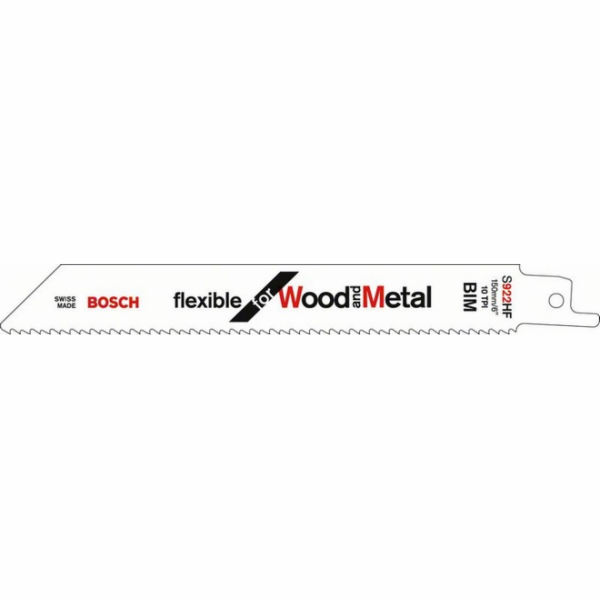 Přímočarý pilový kotouč Bosch S 922 HF Flexibilní na dřev...