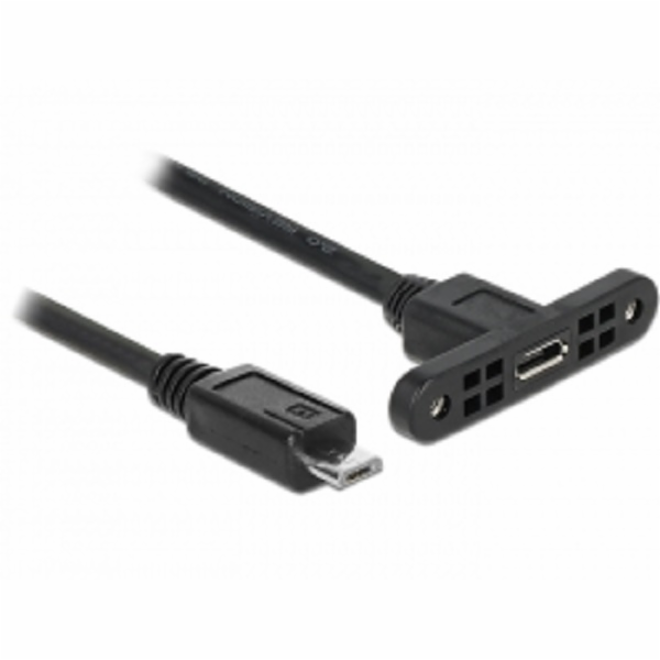 DeLOCK USB 2.0 kabel, Micro-USB zástrčka > Micro-USB zásu...