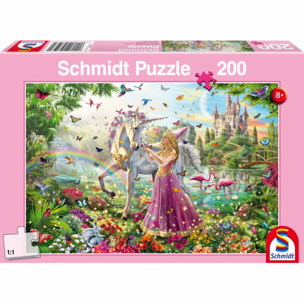 Puzzle Schöne Fee im Zauberwald