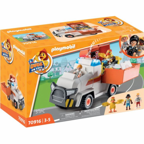 Záchranářské zásahové vozidlo Playmobil, Duck on Call, 31...