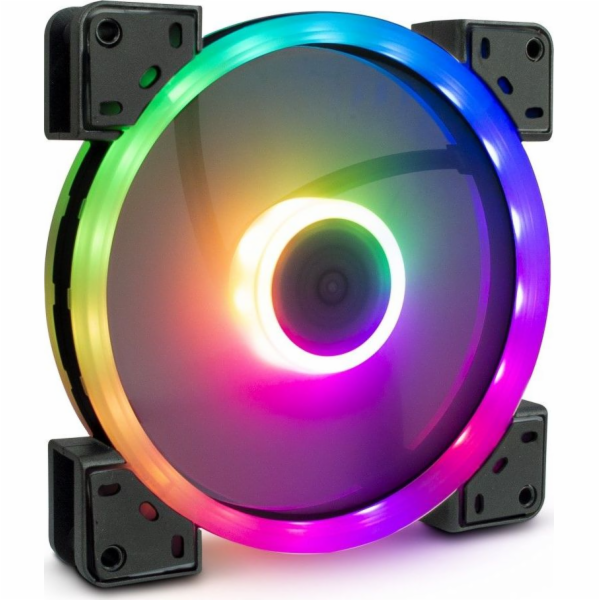 Inter-Tech Argus RS-141 RGB 140x140x25, skříňový ventilátor
