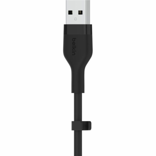 Belkin Flex Lightning/USB-A 1m mfi cert., cerný    CAA008...