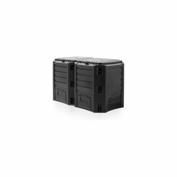 Prosperplast 800L IKSM800C kompostér černý