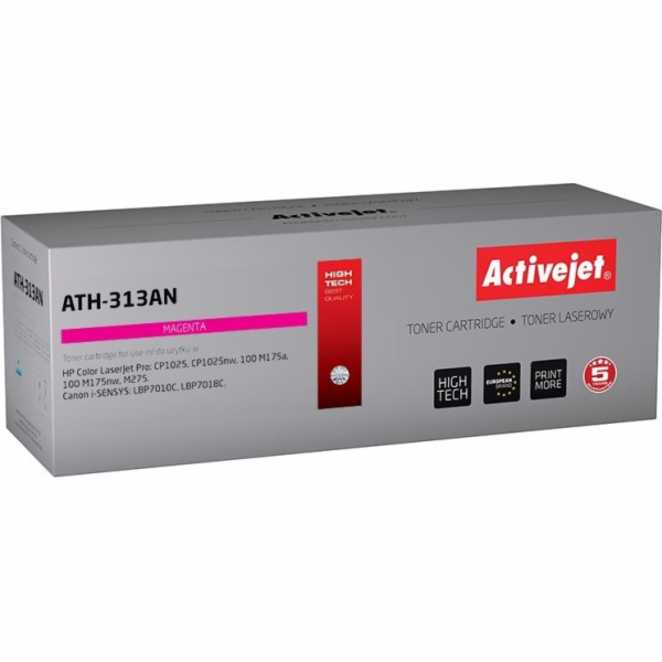 Activejet ATH-313AN toner for HP printer; HP 126A CE313A ...
