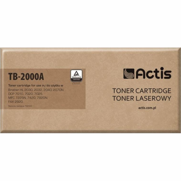 Actis Tonerová kazeta TB-2000A (náhradní kazeta Brother T...