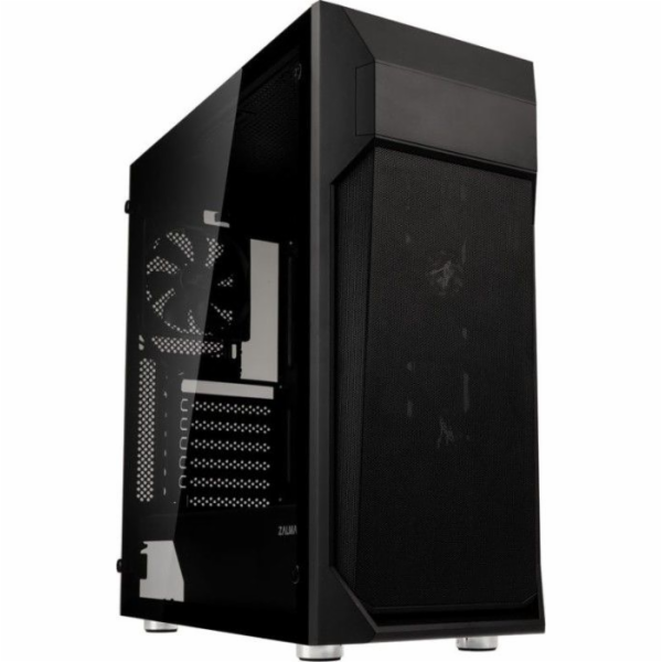 Zalman skříň Z1 Plus / moddle tower / ATX / 3x120mm / 2xU...