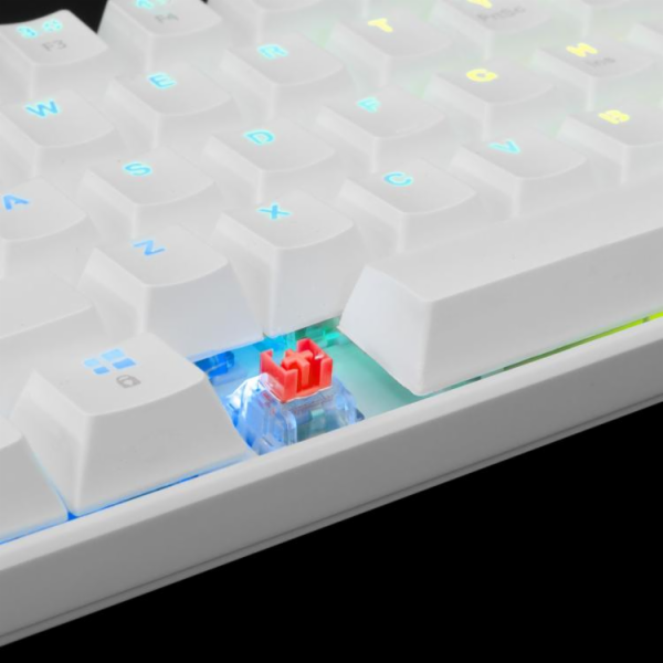 White Shark Shinobi White Red Switch GK-2022 klávesnice