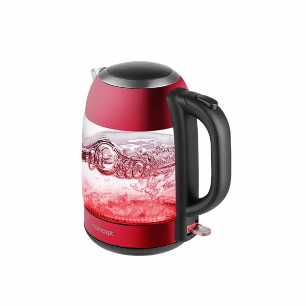 Rychlovarná konvice Concept RK4081 1,7 L 2200 W Černá Čer...