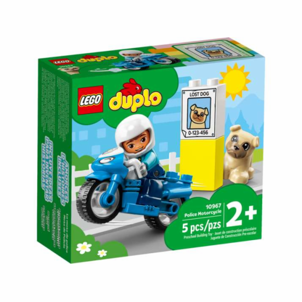 LEGO Duplo 10967 Polizeimotorrad