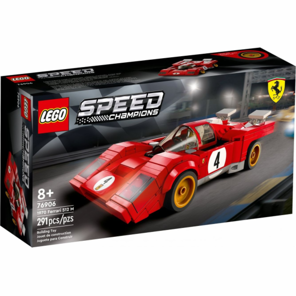 LEGO 76906 Speed Champions 1970 Ferrari 512 M, stavebnice