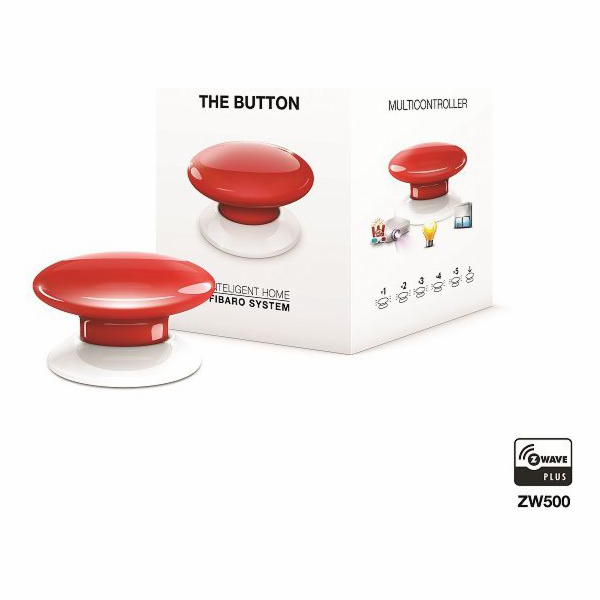 Fibaro The Button nouzové tlačítko Bezdrátový Budík