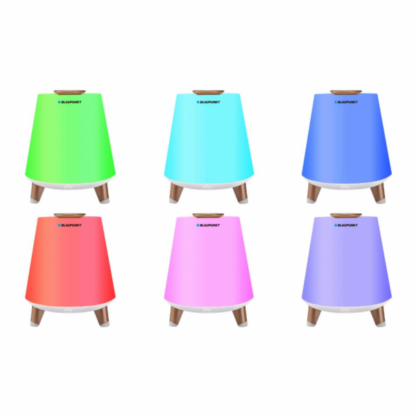 Blaupunkt BT25LAMP reproduktor Bílá Kabelový a bezdrátový...