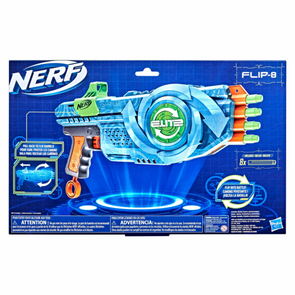 NERF Elite 2.0 Flipshots Flip-8 Blaster (F2549EU4)