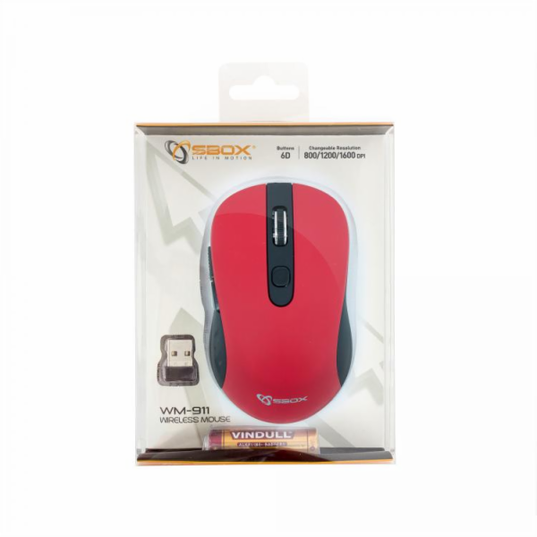Sbox WM-911R red