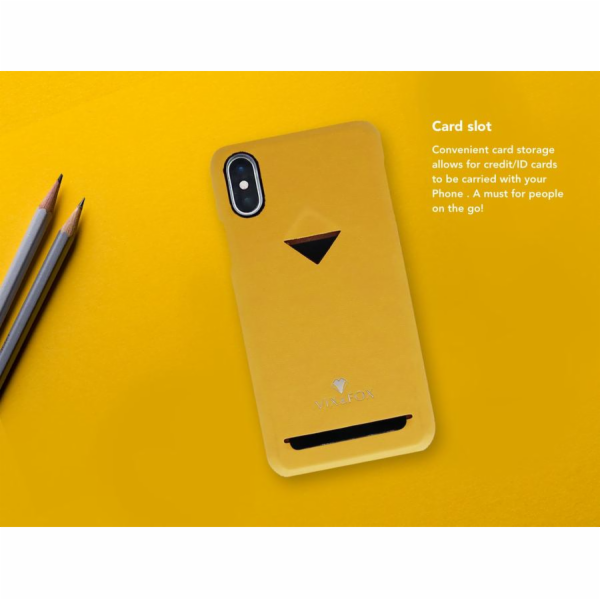VixFox Card Slot Back Shell for Iphone 7/8 plus mustard y...