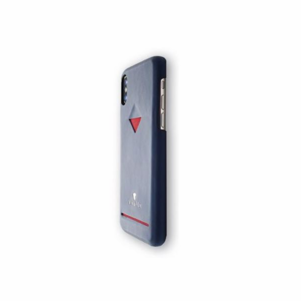 VixFox Card Slot Back Shell for Samsung S9 navy blue