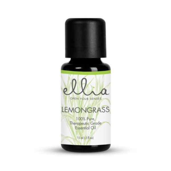 Ellia ARM-EO15LMG-WW2 Lemongrass 100% Pure Essential Oil ...