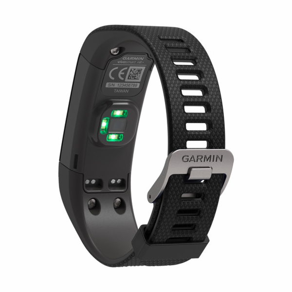 Garmin Vivosmart HR+ černý POUŽITÉ