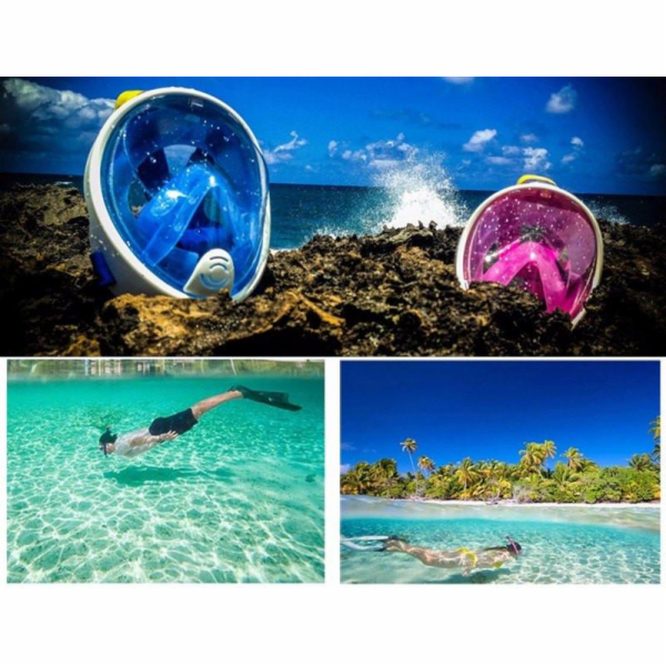 Free Breath Snorkeling Mask M2068G S/M černá