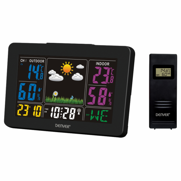 Denver WS-540  černé Meteostanice