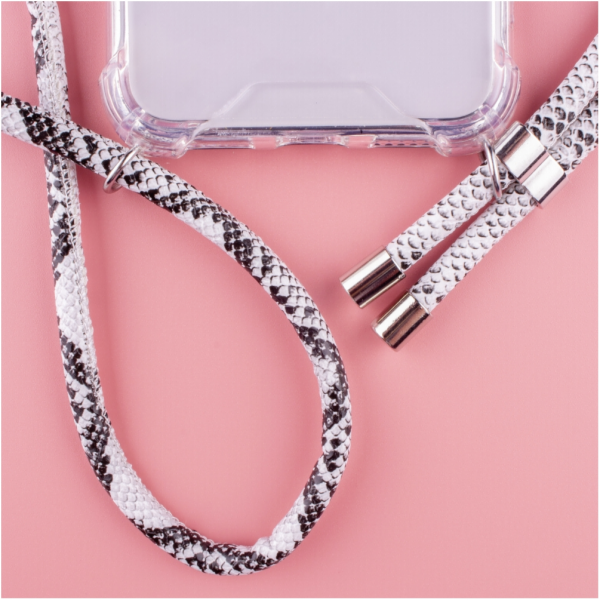 Lookabe Necklace Snake Edition iPhone X/Xs stříbrný had l...